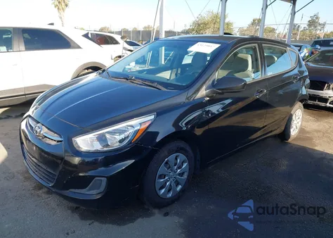 2017 Hyundai Accent Se z USA, uszkodzony, nr VIN KMHCT5AE1HU326109